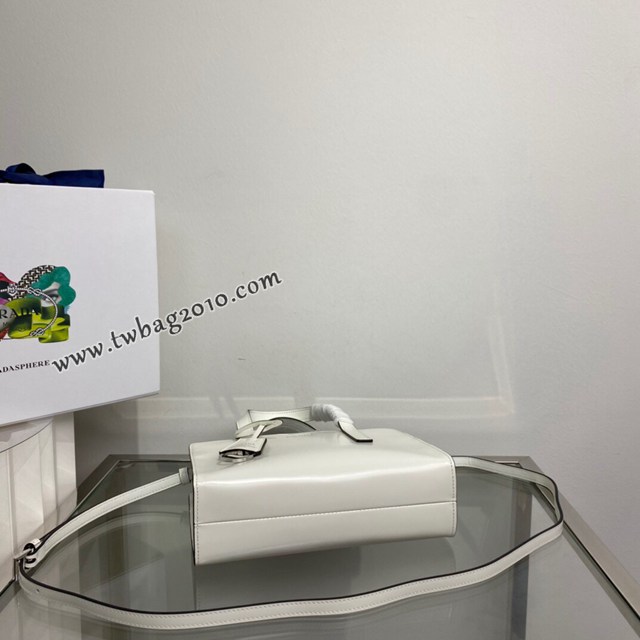 Prada專櫃新款mini購物袋 1BA357 普拉達複刻Re-Edition全皮手提包 csp1079